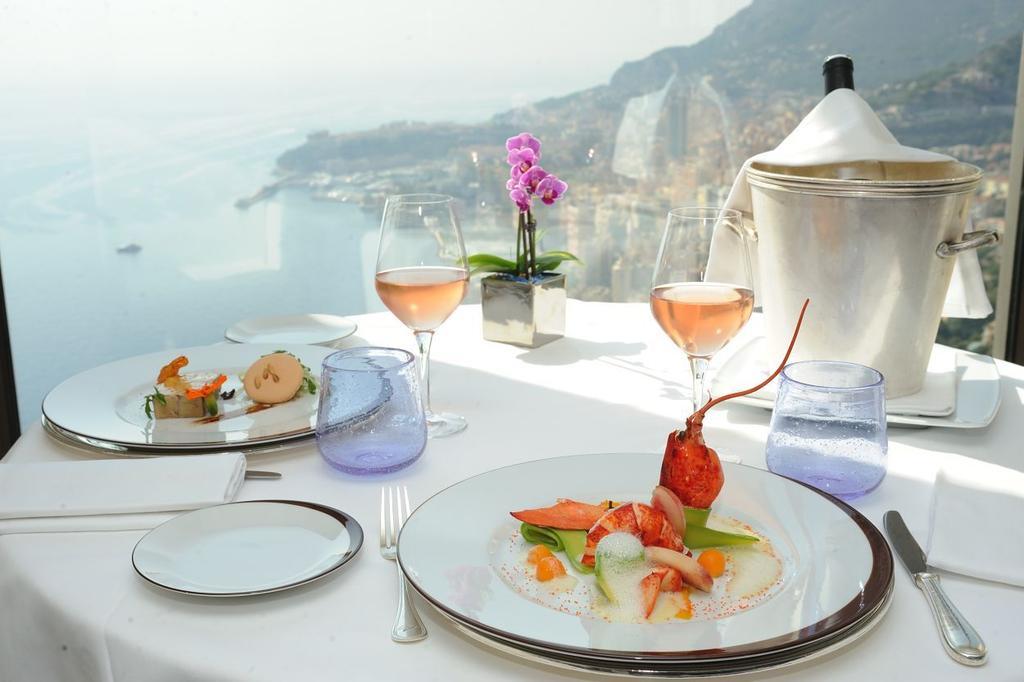 Vista Palace Hotel&Beach Resort - Monte Carlo View 罗克布吕讷-卡普马丹 餐厅 照片